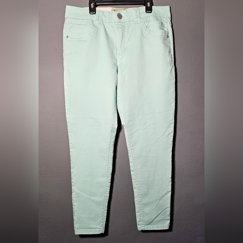 Democracy Ab Technology Mint Jeans Size 12